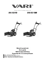 Preview for 1 page of Vari DS-521D User Manual