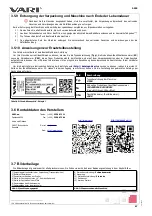 Preview for 43 page of Vari F-550B User Manual