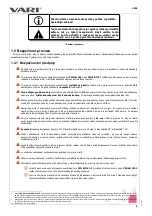 Preview for 5 page of Vari Hurricane F-550 User Manual