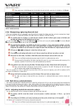 Preview for 27 page of Vari Hurricane F-550 User Manual