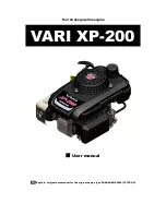 Preview for 1 page of Vari xp-200 User Manual