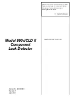 Preview for 1 page of Varian 990 dCLD II Operation Manual