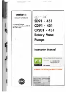 Varian CD-201 Instruction Manual preview