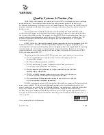 Preview for 3 page of Varian ProStar 340 Operation Manual