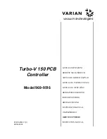 Varian Turbo-V 150 PCB Instruction Manual предпросмотр