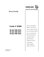 Предварительный просмотр 1 страницы Varian Turbo-V 1800A Instruction Manual