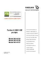 Varian Turbo-V 2000 ICE Instructions For Use Manual предпросмотр