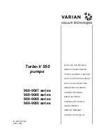 Предварительный просмотр 1 страницы Varian Turbo-V 550 Instruction Manual