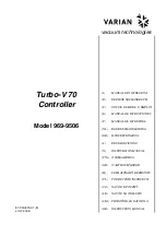 Предварительный просмотр 1 страницы Varian Turbo-V 70 Instruction Manual