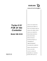 Предварительный просмотр 1 страницы Varian Turbo-V 81 969-9538 Instruction Manual