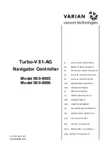 Varian Turbo-V 81-AG Instruction Manual preview