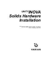 Varian UNITY INOVA NMR Hardware Installation preview