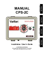 Varifan CPS-2C Installation & User Manual preview