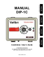 Varifan DIP-1C Installation & User Manual предпросмотр