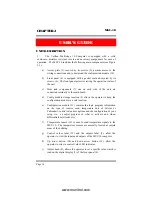 Preview for 18 page of Varifan MSC-10 User Manual