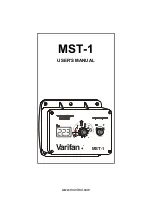 Varifan MST-1 User Manual preview