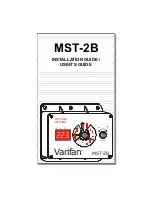 Предварительный просмотр 1 страницы Varifan MST-2B Installation Manual