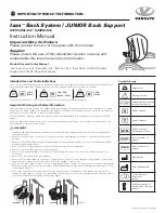 VARILITE ICON BACK SYSTEM Instruction Manual preview