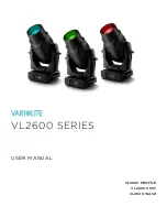 VARILITE VL2600 Series User Manual предпросмотр