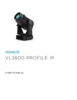 Предварительный просмотр 1 страницы VARILITE VL3600 User Manual