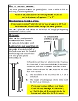 Предварительный просмотр 3 страницы Varimixer 304 Operating Instructions