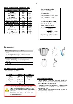 Предварительный просмотр 8 страницы Varimixer KODIAK10 Operating Instructions Manual