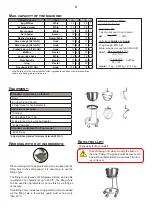 Предварительный просмотр 9 страницы Varimixer KODIAK20 Operating Instructions Manual