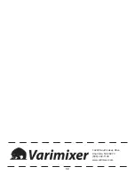 Preview for 32 page of Varimixer V20 Operation Manual