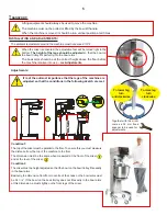 Preview for 5 page of Varimixer V30K Spare Part And Operation Manual