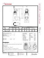 Предварительный просмотр 2 страницы Varimixer W100PL Specifications