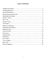 Preview for 4 page of Varimixer W40(A) Spare Part And Operation Manual