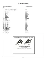 Preview for 42 page of Varimixer W40(A) Spare Part And Operation Manual