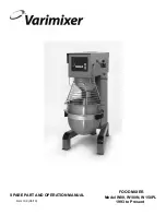 Varimixer W80 Operation Manual preview