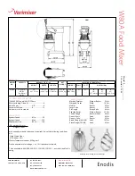 Предварительный просмотр 2 страницы Varimixer W80A Specifications