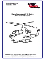 vario helicopter AH-1S Cobra Manual preview