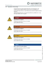 Preview for 13 page of VARIOBOTIC VA-Art-00018 Operating Instructions Manual