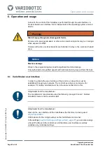 Preview for 32 page of VARIOBOTIC VA-Art-00018 Operating Instructions Manual