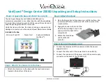 Preview for 1 page of Variquest Design Center 2300D Unpacking And Setup Instructions