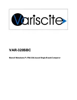 Preview for 1 page of Variscite VAR-320SBC Reference Manual