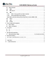 Preview for 3 page of Variscite VAR-320SBC Reference Manual