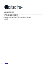 Variscite VAR-EXT-CB103 Manual preview