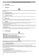 Preview for 20 page of VARISCO DUO JD Instructions For The Use And Maintenance