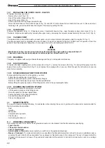 Preview for 22 page of VARISCO DUO JD Instructions For The Use And Maintenance