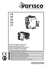 VARISCO JS Series Instructions For The Use And Maintenance preview