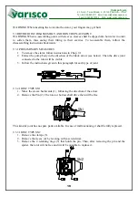 Предварительный просмотр 19 страницы VARISCO M Series Instructions For Use And Maintenance Manual