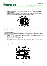 Предварительный просмотр 23 страницы VARISCO M Series Instructions For Use And Maintenance Manual