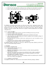 Предварительный просмотр 26 страницы VARISCO M Series Instructions For Use And Maintenance Manual