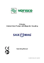 Preview for 1 page of VARISCO SaxMag V Series Operating Manual