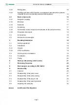 Preview for 4 page of VARISCO SaxMag V Series Operating Manual