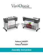 Varitronics VariQuest Perfecta 2400STP Assembly Instructions Manual preview